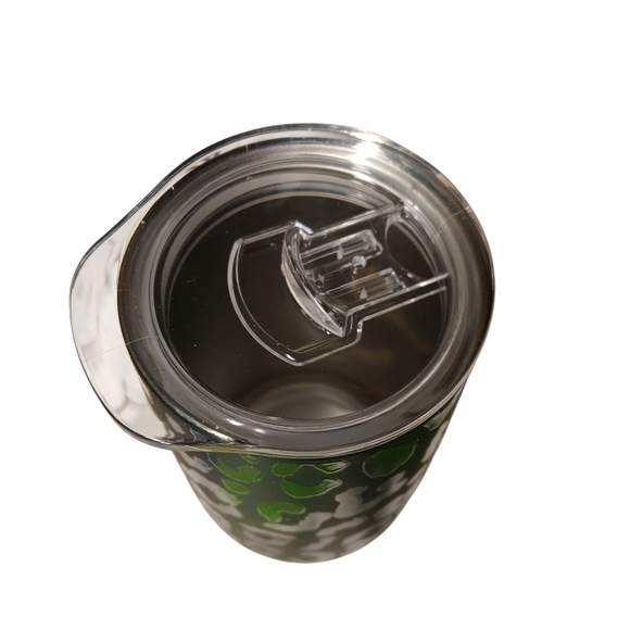 LuLaRoe Black On Black Leopard 18 Oz. tumbler - Picture 3 of 3